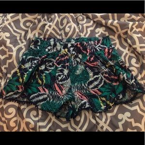 Charlotte Russe Flowered Shorts